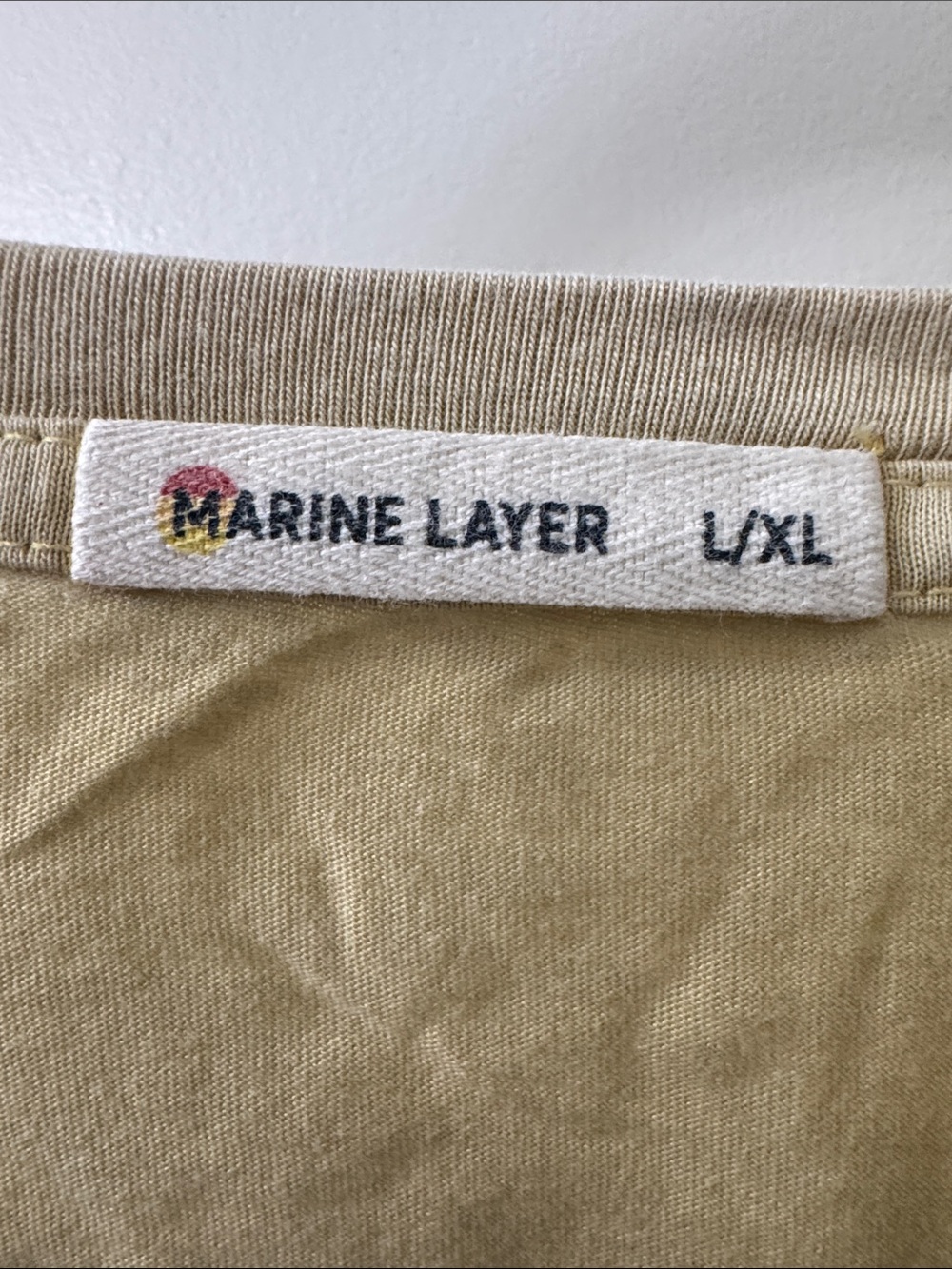 Marine Layer Crewneck Tee L/XL - Picture 2 of 9